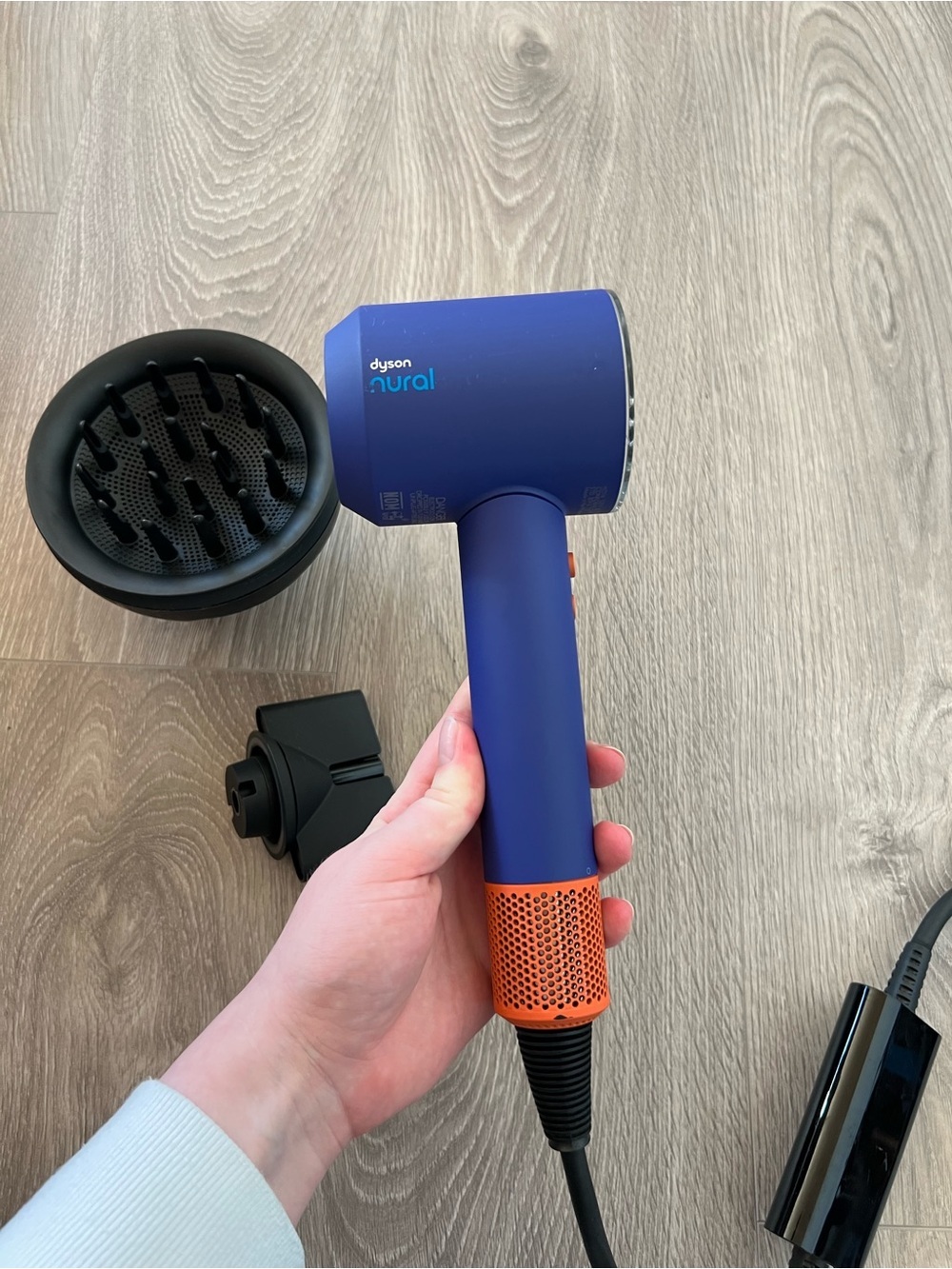 Dyson Supersonic Nural Hair Dryer Ceramic Vinca Blue Topaz - Picture 4 of 7